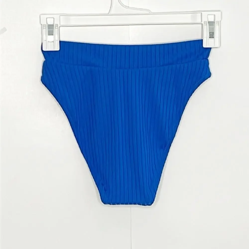 NWT J.Crew Wide-rib crossover cheeky bottom